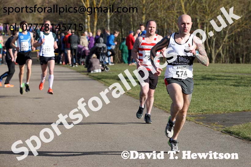 Senior mens 2018 Royal Signals NECAA Road Relays, Hetton. Photo: David T. Hewitson/Sports for All Pics